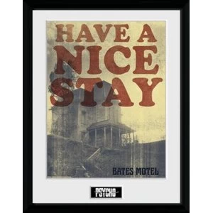 Psycho - Have a Nice Stay Collector Print