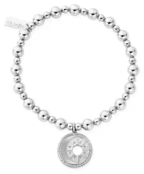ChloBo SBMSB3174 Mini Small Ball Midnight Bracelet Sterling Jewellery