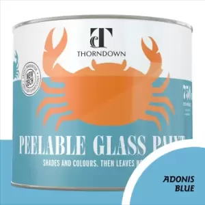 Thorndown Adonis Blue Peelable Glass Paint 750ml