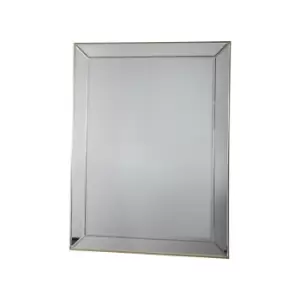 Gallery Direct Petruth Mirror / Silver / Rectangle