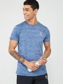 Gym King Sport Grindle T-Shirt - Blue, Size S, Men