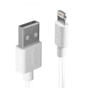 Lindy 31327 lightning cable 2m White