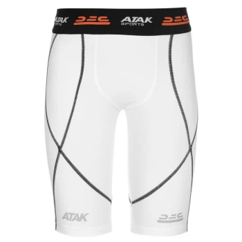 Atak Compression Shorts Junior - White