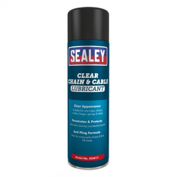 Chain & Cable Clear Lubricant 500ML