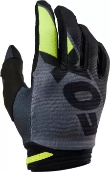FOX 180 Xpozr Motocross Gloves, black-yellow Size M black-yellow, Size M