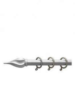 Spiral Finial 16-19Mm Extendable Metal Pole