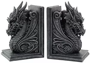 Knowledge Keepers Dragon Bookends