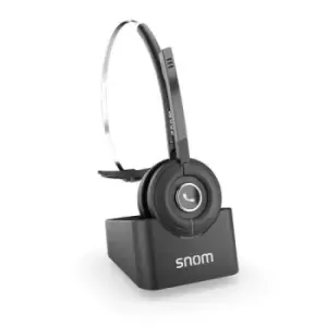Snom A190 Headset Wireless Head-band Office/Call center Black