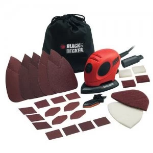 Black and Decker 55W Mouse Sander with Accessory Kit