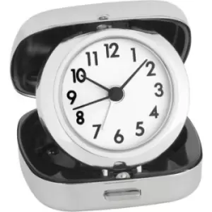 TFA Dostmann 60-1012 Quartz Alarm clock Silver Alarm times 1