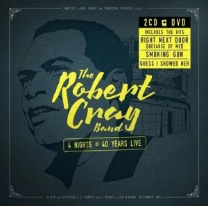 4 Nights of 40 Years Live by Robert Cray CD Album