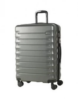 Rock Luggage Synergy Medium 8-Wheel Suitcase - Charcoal