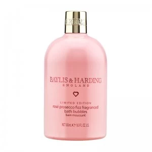 Baylis Harding Rose Prosecco Fizz Bath Bubbles 500ml