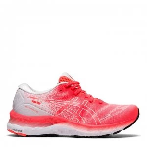 Asics Gel Nimbus 23 Tokyo Running Shoes Ladies - White/Red