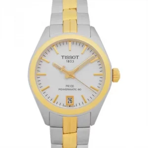T-Classic PR 100 Automatic Silver Dial Ladies Watch