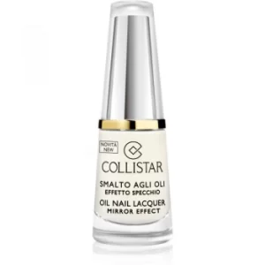 Collistar Oil Nail Lacquer Nail Polish With Oil Shade 302 Bianco Latte 6ml