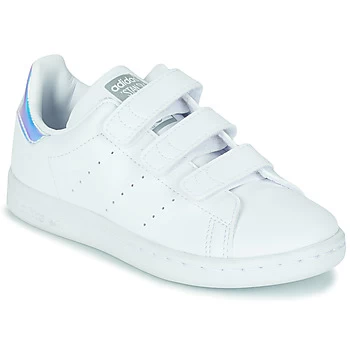 adidas STAN SMITH CF C SUSTAINABLE Girls Childrens Shoes Trainers in White,Kid 1
