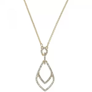 Ladies Anne Klein Gold Plated Socialite Necklace