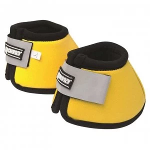 Roma Reflective Non Twist Bell Boots - Yellow