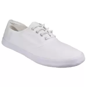 Mirak GB Mens Plimsolls / Trainers / Sport Shoes (8 UK) (WHITE)