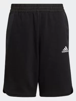 adidas Designed 4 Gameday Shorts, Black/White, Size 11-12 Years