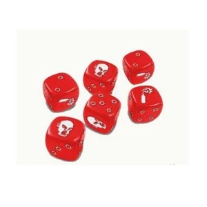 Zombicide Red Dice