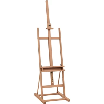 H-Frame Studio Easel Height Adjustable with Canvas Holder Pencil Case - Vinsetto