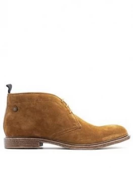 Base London Jasper Desert Boots - Brown, Size 9, Men
