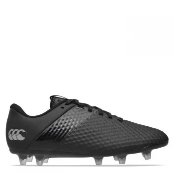 Canterbury Phoenix 3 Pro Rugby Boots - Black/Silver
