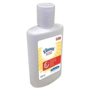 Kleenex 100ml Hand Sanitiser Gel Fragrance Free
