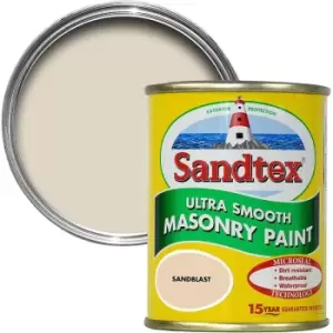 150ml Tester Smooth Masonry Paint Sandblast - Sandtex