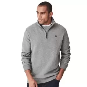 Crew Clothing Mens Classic Half Zip Sweatshirt Smart Casual M - Chest 40-41.5'