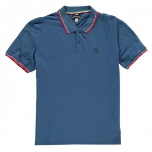 Sergio Tacchini Zuck Polo Shirt Mens - Blue