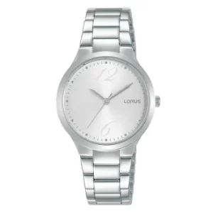 Ladies Dress Watch with Stainless Steel Braclet & White Dial