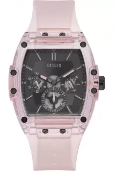 Gents Guess Sporting Pink Watch GW0032G1