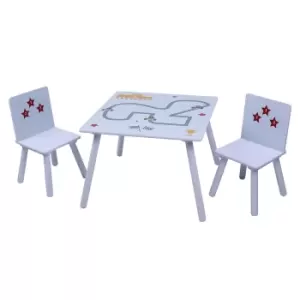 Liberty House Toys Kids Star Cars Table and Chair Set