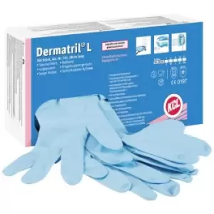 Honeywell Home Einmalhandschuh Gr.08 Nitril Dermatril blau 27cm Box/100St. 074108081C 100 pc(s) Disposable glove Size 8 EN 455