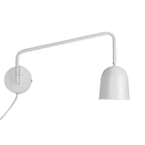 Manchester Dome Wall Lamp White