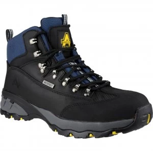 Amblers Mens Safety FS161 Waterproof Hiker Safety Boots Black Size 8
