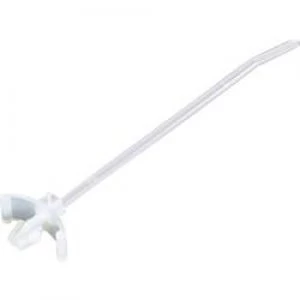 Cable tie 100 mm Ecru Spring toggle Heat resistant HellermannTy
