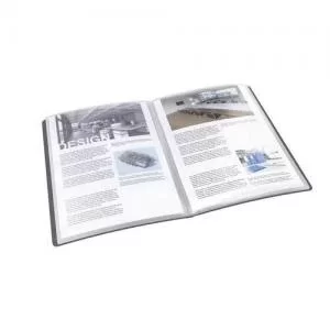 Esselte VIVIDA Display Book rigid, translucent, 20 pockets, 40 sheet