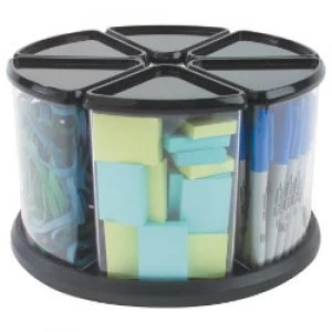Deflecto Desk Organiser Tidy Tub Plastic Transparent 16.9 x 28.3 x 28.3 cm