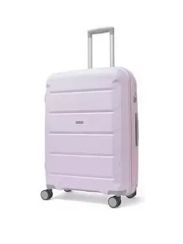 Rock Luggage Tulum 8 Wheel Hardshell Medium Suitcase - Lilac