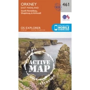 Orkney - East Mainland by Ordnance Survey (Sheet map, folded, 2015)