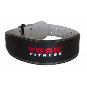 York Leather Weight Lifting Belt - L