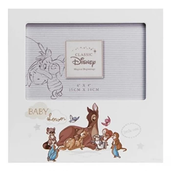 6" x 4" - Disney Magical Beginnings Frame Bambi Baby Shower