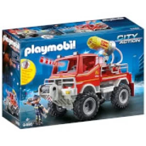Playmobil City Action Fire Truck with Cable Winch and Foam Cannon (9466)
