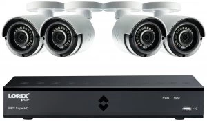 Lorex 8 Channel 4MP 2TB DVR and Camera CCTV