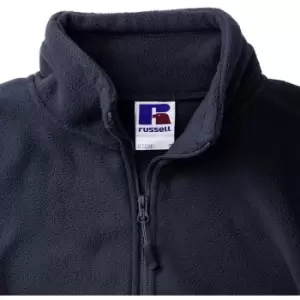 Russell Mens Full Zip Outdoor Fleece Jacket (2XL) (French Navy)