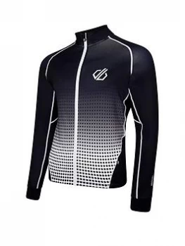 Dare 2b AEP Virtuosity Cycling Long Sleeve Jersey - Black, Size 2XL, Men